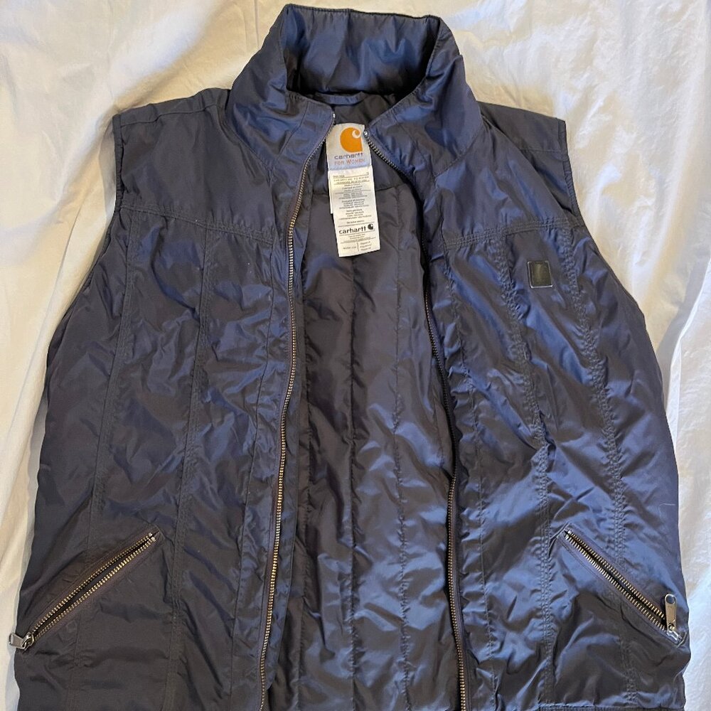 Women's Carhartt Blue Vest Regular M